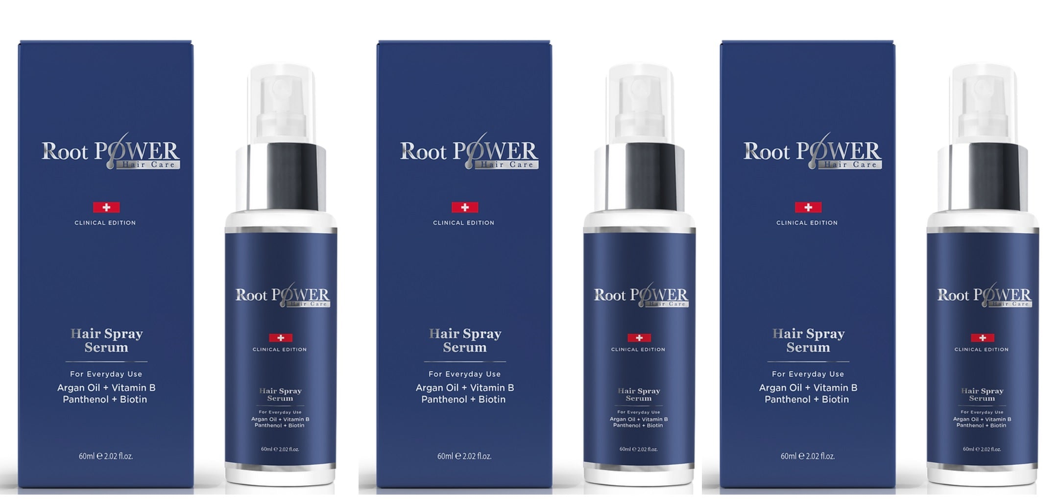 Root Power - 3 LOT Hair Spray Serum - (3x60ml)